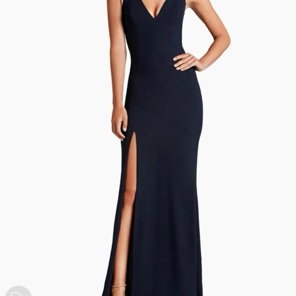 Dress the Population Navy Maxi Dress